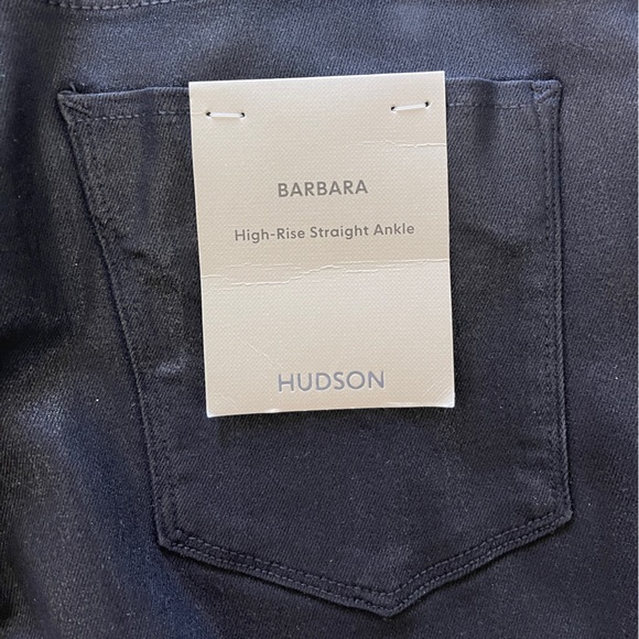 BNWT Hudson high rise straight ankle jeans - Picture 5 of 7